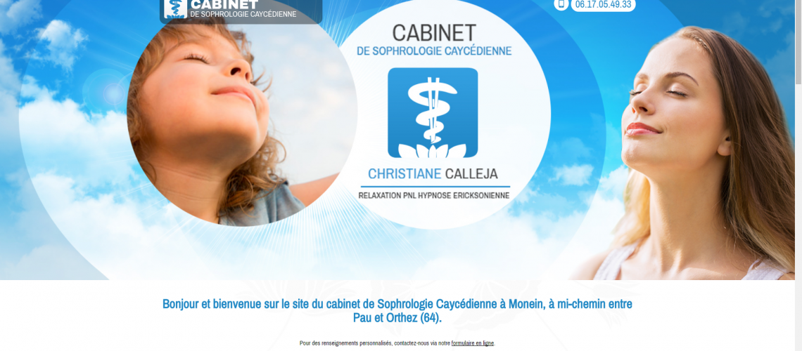 Lancement de notre site internet