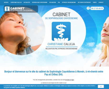 Lancement de notre site internet